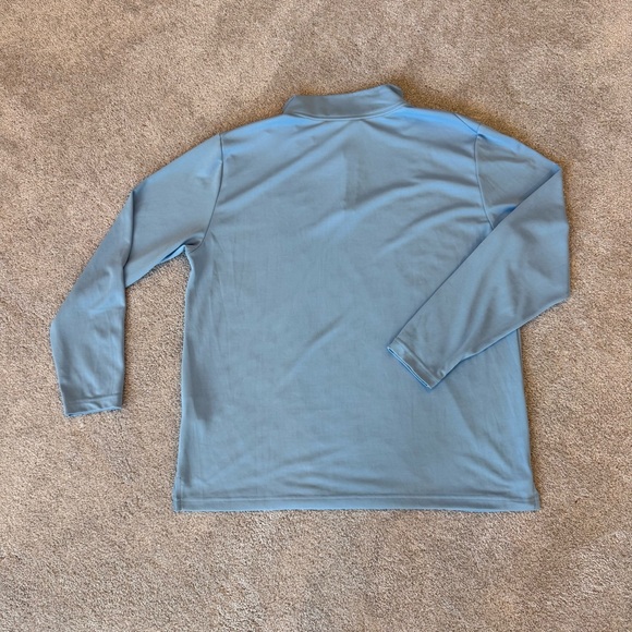 Nike Dri-FIT Sky 1/4 Zip Blue And Black Pullover - Picture 3 of 5